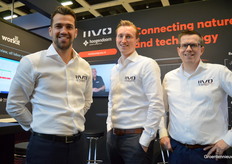 A horticultural alternative for 'men in black' at Hoogendoorn Growth Management: Kevin Spoelder, Laurent van der Ende and Bart 't Hoen.